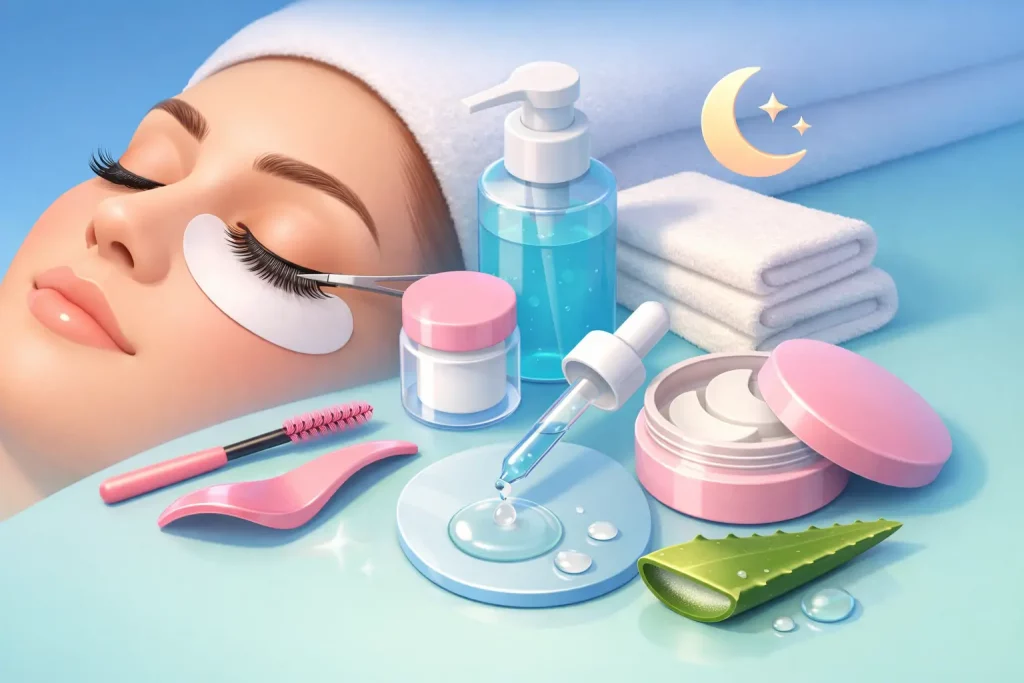 Eyelash Extension Aftercare Guide
