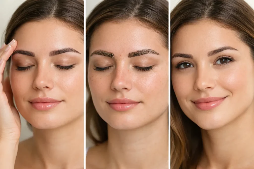 Microblading Healing Day by Day