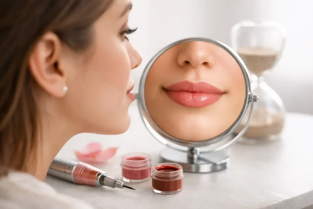 How Long Does Lip Blush Last? A Realistic Timeline