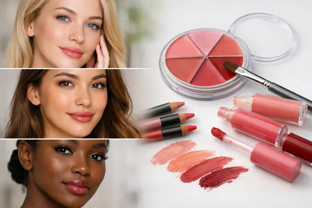 Best Lip Blush Colours for Your Skin Tone