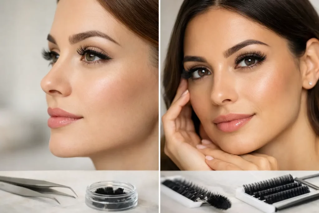 Classic Lashes vs Hybrid: Which Suits You?
