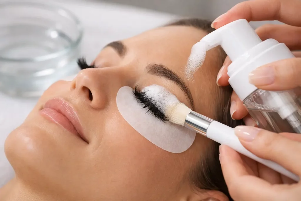 How to Clean Lash Extensions Without Damage