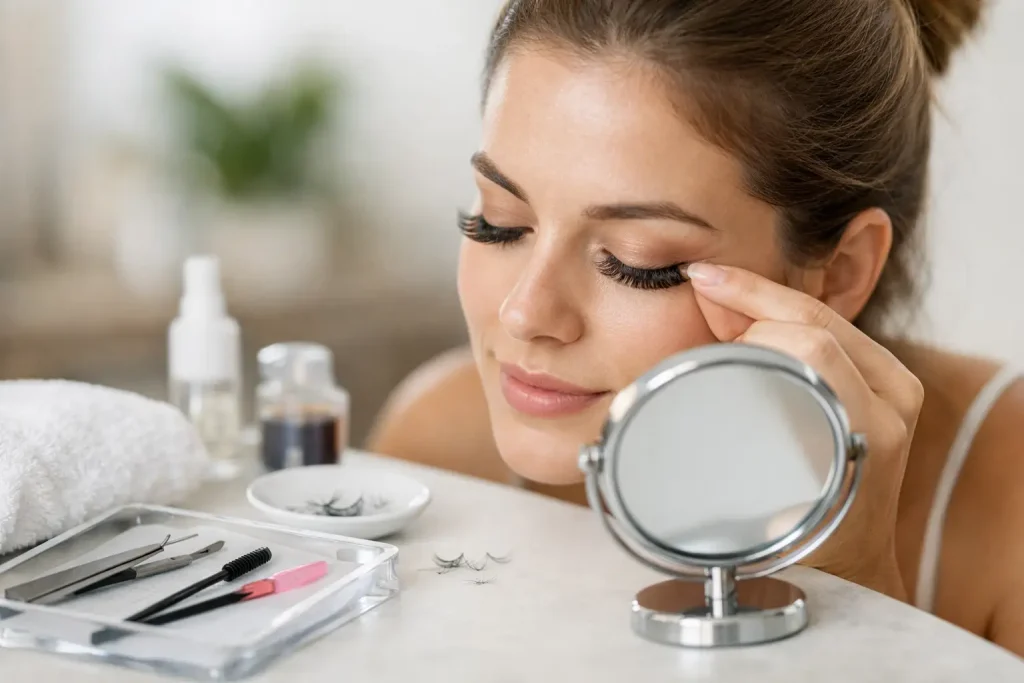 Reducing Lash Extension Shedding at Home